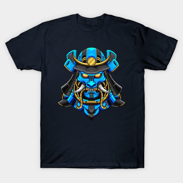 Mecha Samurai 1.4 T-Shirt by Harrisaputra